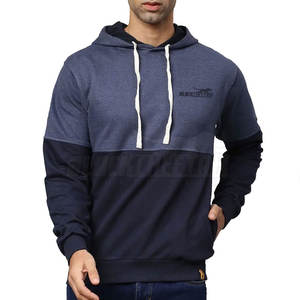 Sudaderas con Capucha Personalizadas para Hombre 2023, 100% Algodón, Color Sólido, Contraste Transpirable, Secado Rápido, Forradas, Invierno, Venta al por Mayor de Fábrica, Servicio OEM - Product Image 1