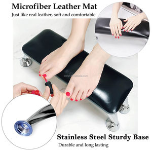 Nail <strong>Supplier</strong> Designer Custom Nail Tool Armrest Cushion Pink Nail Pillow Hand <strong>Arm</strong> <strong>Rest</strong> - Product Image 3