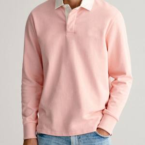 Polo de rugby de manga larga a la moda para hombre, duradero, cómodo e ideal para conjuntos informales y entusiastas del rugby - Product Image 5