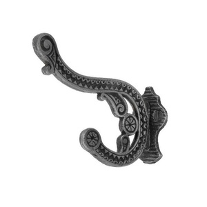 Set of 2 Pcs <b>Black</b> Iron Wall <b>Hooks</b> Mounted Coat <b>Hook</b> for Home Farmhouse Coats Bags Hats Towels Use - Product Image 4