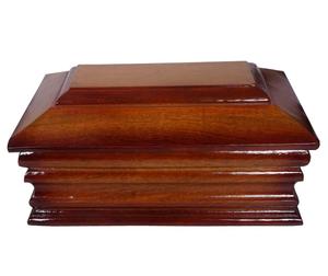 URNA DE ATAÚD DE MADERA PARA ADULTOS PARA CENIZAS HUMANAS HECHO A MANO ACABADO URNA MEMORIAL-URNA DE ATAÚD DE MADERA DECORATIVA - Product Image 6