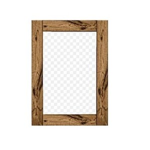 Cadre photo intérieur en bois de bambou fabriqué à la main nouvelle conception avec vaisselle en métal pour la décoration de la maison utilisation de la décoration de la chambre - Product Image 1