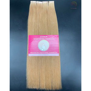 Ruban Double Dessiné De Haute Qualité Dans Les Cheveux Humains 100% Bande De Cheveux Vierges Crus Vietnamiens Dans Les Extensions De Cheveux Humains - Product Image 3