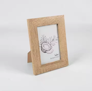 Marcos de Fotos de Madera Cuadrados Horizontales Hechos a Mano al por Mayor, Decoración del Hogar de 4x6 Pulgadas por Crescent Crafts - Product Image 3