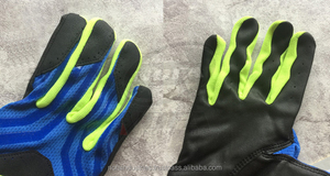 Gants de battement durables, prix de gros, noir et bleu, gants de Baseball et de Softball - Product Image 3