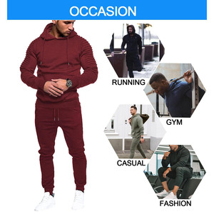 2025 nuevas llegadas logotipo personalizado 240gsm chándales Unisex Jogger conjuntos con capucha y pantalones de chándal hombres 2 piezas Conjunto personalizado chándal - Product Image 2