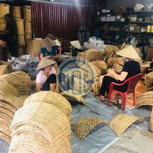 Collar de Navidad Ecológico de Pasto Marino Natural, Tejido con Patrón en Zigzag, Cubierta para Base de Árbol Natural, al por Mayor para Decoración Navideña - Product Image 5