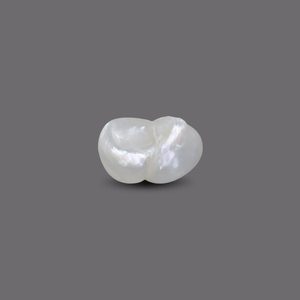 Perla de Basra de 6.51 Quilates, Perla Natural de Agua Dulce Blanca Suelta para Joyería y Fabricación de Joyas - Product Image 2