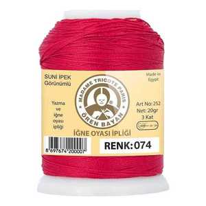 Ören 20g suni İpek งานปักครอสติช & เย็บปักถักร้อย074 - Product Image 1