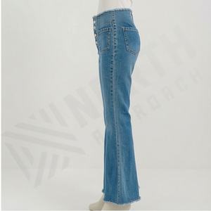 Pantalons en jean à jambes larges pour femmes de la rue principale, en coton, coupe ample, dernières tendances de la mode, pantalons en jean, vêtements de rue décontractés tendance - Product Image 3