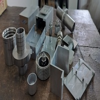 Componentes Metálicos Industriales Mecanizados por CNC, Piezas Personalizadas de Acero y Aluminio, Material de Acero Inoxidable, Piezas de Acero y Aluminio Personalizadas