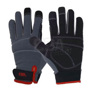 Meilleure qualité, meilleure vente, gants de sécurité robustes, nouvelle arrivée de gants de mécanicien en cuir fabriqués au Pakistan - Product Image 1