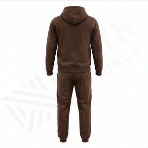 Chándal Deportivo Extra Grande de Algodón Premium para Hombre, con Cierre, Estampado, Lavado Ácido, para Entrenamiento, Jogging, Gimnasio - Product Image 2