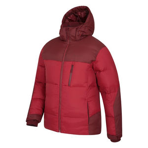 Veste d'hiver décontractée pour homme personnalisée, brillante, grande taille, à capuche, rembourrage gonflé avec tissu en toile, veste d'extérieur pour homme - Product Image 3