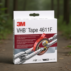 อุปกรณ์อิเล็กทรอนิกส์สำหรับเทปติดตั้ง VHB ยี่ห้อ 3M สีเทาเข้ม 3M 3M กว้าง 19 มม. ยาว 3 ม. - Product Image 3