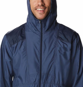 Chaquetas cortavientos para hombre de alta demanda, impermeables, para correr, lluvia, al aire libre, buena calidad, producto de talla grande al por mayor - Product Image 4