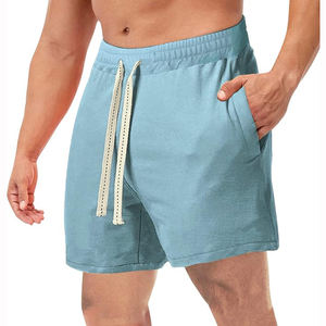 OEM hombres sudor deportes pantalones cortos de algodón cómodo francés Terry Atlético sudor pantalones cortos para hombres sudor personalizado pantalones cortos hombres - Product Image 5