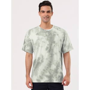 Camisetas teñidas de alta calidad OEM para hombre 100% algodón y poliéster ropa de verano manga corta precio de fábrica - Product Image 4