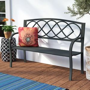 Xcellent-Banco de metal de calidad para exteriores, muebles de exterior para el hogar, silla de asiento de lugar general para patio y jardín, hecho en la India - Product Image 2