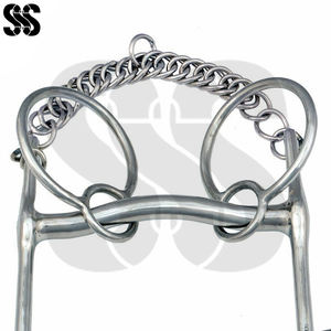 2026 Servicio OEM ODM de Calidad Premium, con Logotipo Personalizado, Precio Mayorista, Bocados para Caballos de Acero Inoxidable Ligeros, Soporte Lateral Estable que Previene - Product Image 6