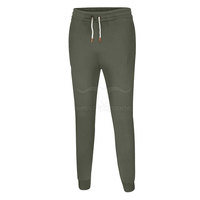 Pantalon Baggy Droit en Coton à Taille Haute Élastique pour Hommes, Personnalisable avec Logo, Faible MOQ, Dernière Collection
