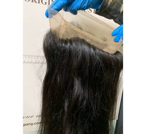 Extensiones de cabello natural hechas de cabello humano original, peluca de encaje completo, peluca de color negro hecha a medida a un precio razonable - Product Image 1