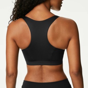 Women's Seamless Yoga <b>Suit</b> Sports Bra & Leggings Set Custom Logo Gym Sports Wear 2-Piece Cotton Workout Outfit with Logo on Cup - Product Image 2