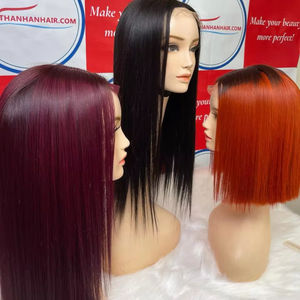 Gran oferta, peluca de encaje con cierre de extensión de cabello vietnamita, gran cantidad, precio al por mayor, muchos colores listos para enviar - Product Image 1