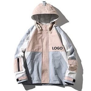 Unisex Fashionable <b>Plus</b> <b>Size</b> Breathable Eco-Friendly <b>Waterproof</b> Quick Dry Windbreaker Canvas Hoodie <b>Jacket</b> Nylon Polyester - Product Image 2