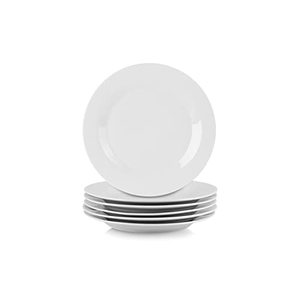 ZF Global Export Ceramic Plate White Porcelain Salad Dinner Plate <b>Set</b> Dishwasher Safe Ceramic <b>Dinnerware</b> for Restaurants - Product Image 1