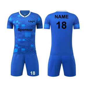 Ensemble de série OEM de sublimation au design personnalisé pour hommes et femmes Nouveaux kits complets de football de football avec Team Club respirant 100% polyester - Product Image 3