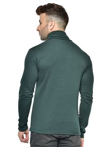 Camisetas de talla grande a la moda de invierno para hombre, suéter cómodo de cuello largo de colores personalizados, camisetas de talla grande de alta calidad - Product Image 2