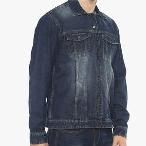Nouvelle veste en jean pour homme, design moderne, couleur unie, streetwear, veste en jean pour homme - Product Image 3