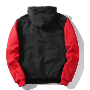 Heavyweight Full Zip Up <b>Hoodie</b> Men's <b>Fur</b> Lined Fleece Hoodies Sherpa Lined hooded - Product Image 2