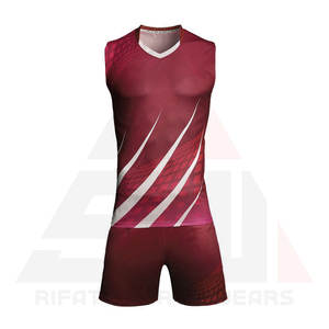 Ensembles d'uniformes de volleyball unisexe personnalisés à la mode Conceptions de logo personnalisé en polyester de haute qualité - Product Image 1