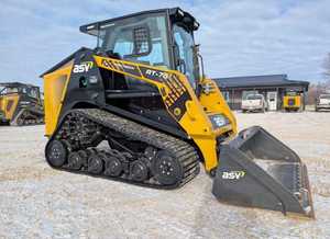 Chargeuse compacte sur chenilles ASV RT-75, chargeuse sur chenilles diesel 74HP pour la construction et la manutention de matériaux - Product Image 2