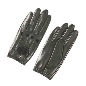 Gants de conduite d'hiver unisexes élégants en cuir souple ou en tissu imperméable avec protection UV, confortables pour le cyclisme - Product Image 6