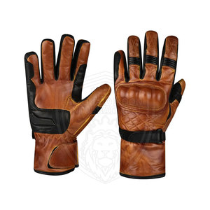 Guantes de Motocicleta con Logotipo Personalizado, Marca Privada, Cuero de Alta Calidad, Transpirables, Dedos Completos, para Deportes de Invierno - Product Image 1
