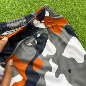 High Quality Design Your Own logo Material Polyester Rugby Footy <b>Shorts</b> <b>Zipper</b> Pocket Sublimation <b>Shorts</b> - Product Image 4