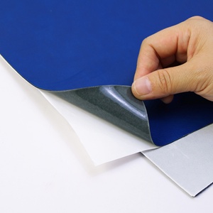 Phổ biến mới màu sợi Carbon giả da bán buôn Chất lượng cao laserable giả da tờ với nhiệt kích hoạt dính - Product Image 5