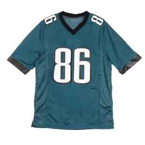 Maillot de football américain pour hommes, vêtements de sport légers et durables avec demi-manches courtes - Product Image 1