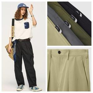 100% ยีนส์ทรงหลวมสำหรับผู้ชายและผู้หญิง, กางเกงลำลองเอวสูงระบายอากาศน้ำหนักเบาสามารถถอดออกได้ - Product Image 2