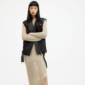 2024 คุณภาพสูงBreathableรถจักรยานยนต์ผู้หญิงสบายๆฤดูหนาวBiker Zipperหนังแจ็คเก็ต - Product Image 1