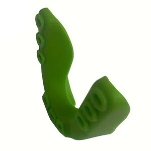 Protège-dents de boxe en silicone respirant de couleur verte, de bonne qualité, fabriqué au Pakistan, personnalisable, fabrication sur mesure, avec OEM - Product Image 4