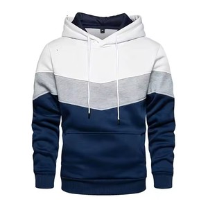 Top Trending Classic Custom Logo Poliéster/Algodón Fleece Winter Lined Streetwear Casual Pullover Hoodies Warm Men's - Product Image 3