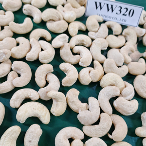 Anacardos W320 de Vietnam W320 de Kaju Badam SANTIGO de OEM y ODM, anacardos W320 exportados a Oriente Medio, UE - Product Image 1