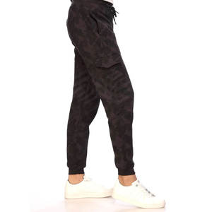 Nouveauté Pantalon de jogging droit pour hommes Taille élastique Décontracté Léger Toile Vente directe d'usine Teint uni pour le confort - Product Image 5