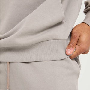 Nuevas sudaderas con capucha de gran tamaño de invierno para hombres cosidas hechas a medida 100% algodón polar bolsillo Venta caliente cómoda calidad Premium - Product Image 4