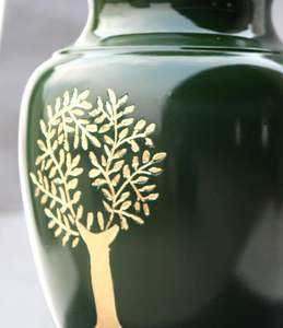 Urnas de cremación para adultos para hombre/mujer Urna funeraria para cenizas humanas Urnas decorativas para cenizas Caja de recuerdo grande (Árbol de la vida) - Product Image 4