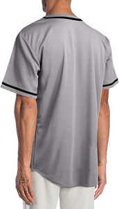 Último diseño Uniforme de béisbol estampado liso en blanco Jersey y conjunto corto uniforme de equipo personalizado de béisbol - Product Image 2